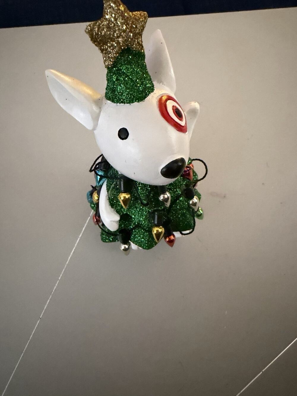 Target Bullseye Christmas Tree Dog Ornament 2020 Rare HTF
